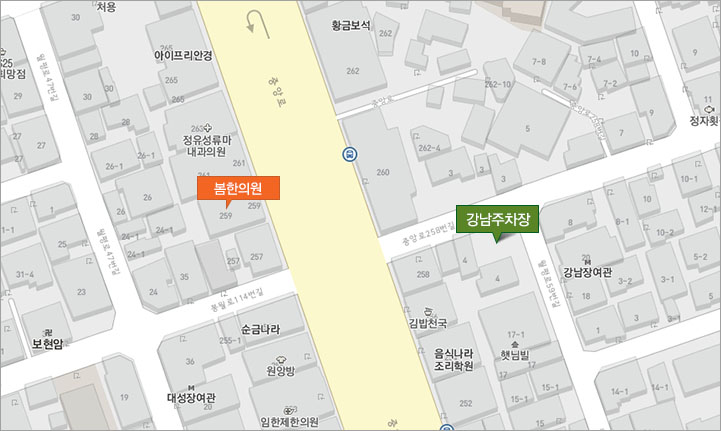 강남주차장약도